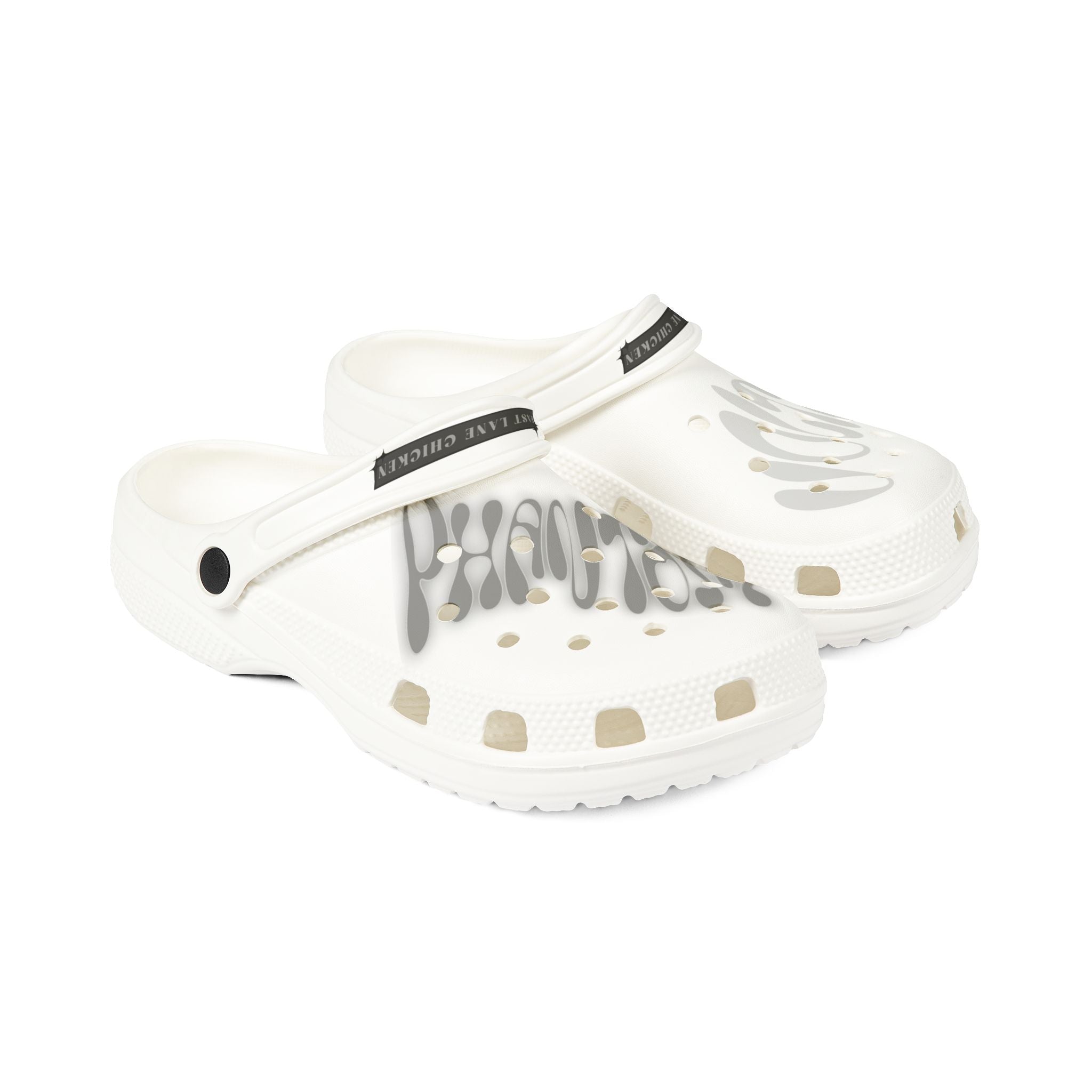 Printed EVA Clogs — Lightweight Slip-On Shoes with Anti-Slip Sole & Accessory Charms