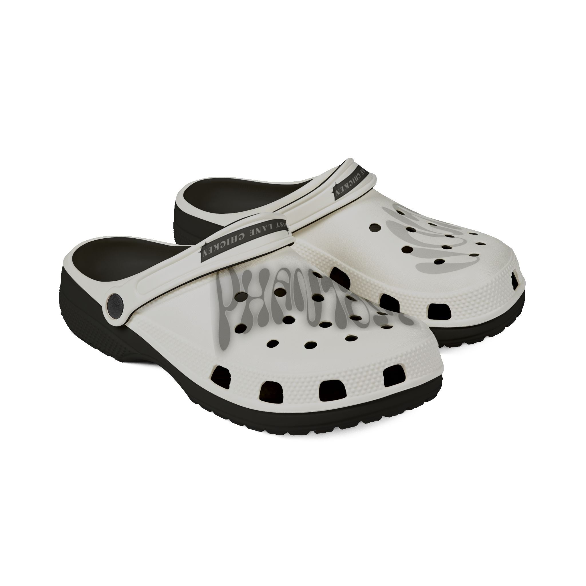 Printed EVA Clogs — Lightweight Slip-On Shoes with Anti-Slip Sole & Accessory Charms