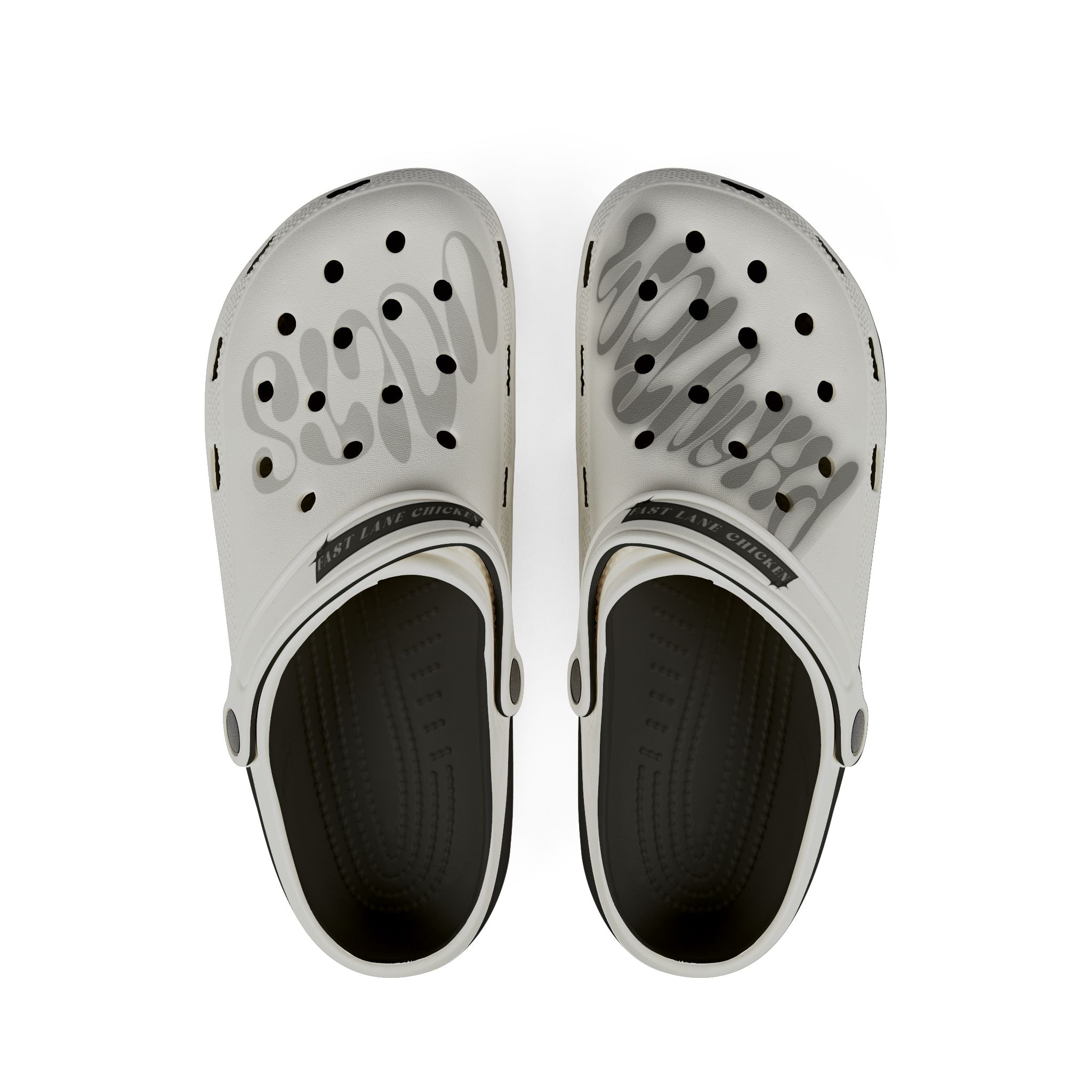 Printed EVA Clogs — Lightweight Slip-On Shoes with Anti-Slip Sole & Accessory Charms